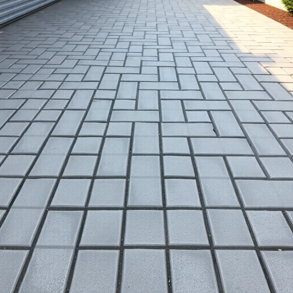 Kostka brukowa pod garaż blaszany
