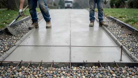 betonowanie podjazdu